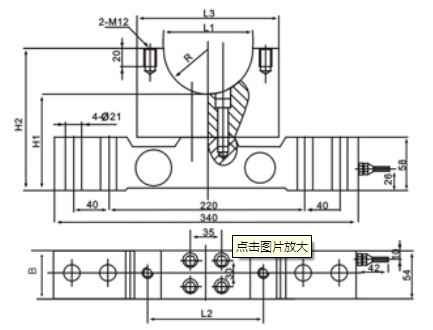 柯力BT-A-20T称重传感器